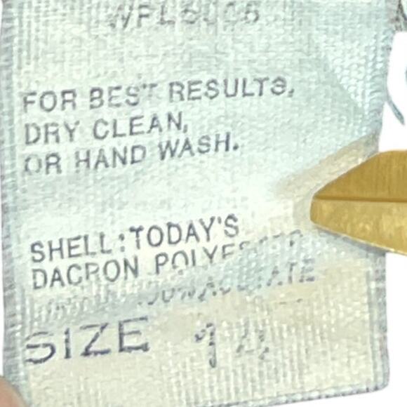 Vintage Cambridge Structured Black Single Button Blazer Women's Size 14 Career - Picture 10 of 10